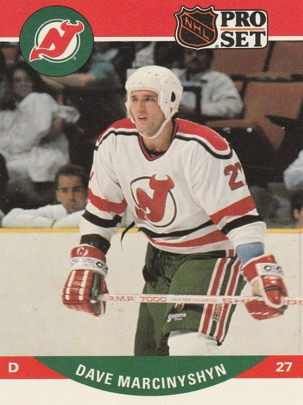 Dave Marcinyshyn - 1990 Pro Set Hockey Card
